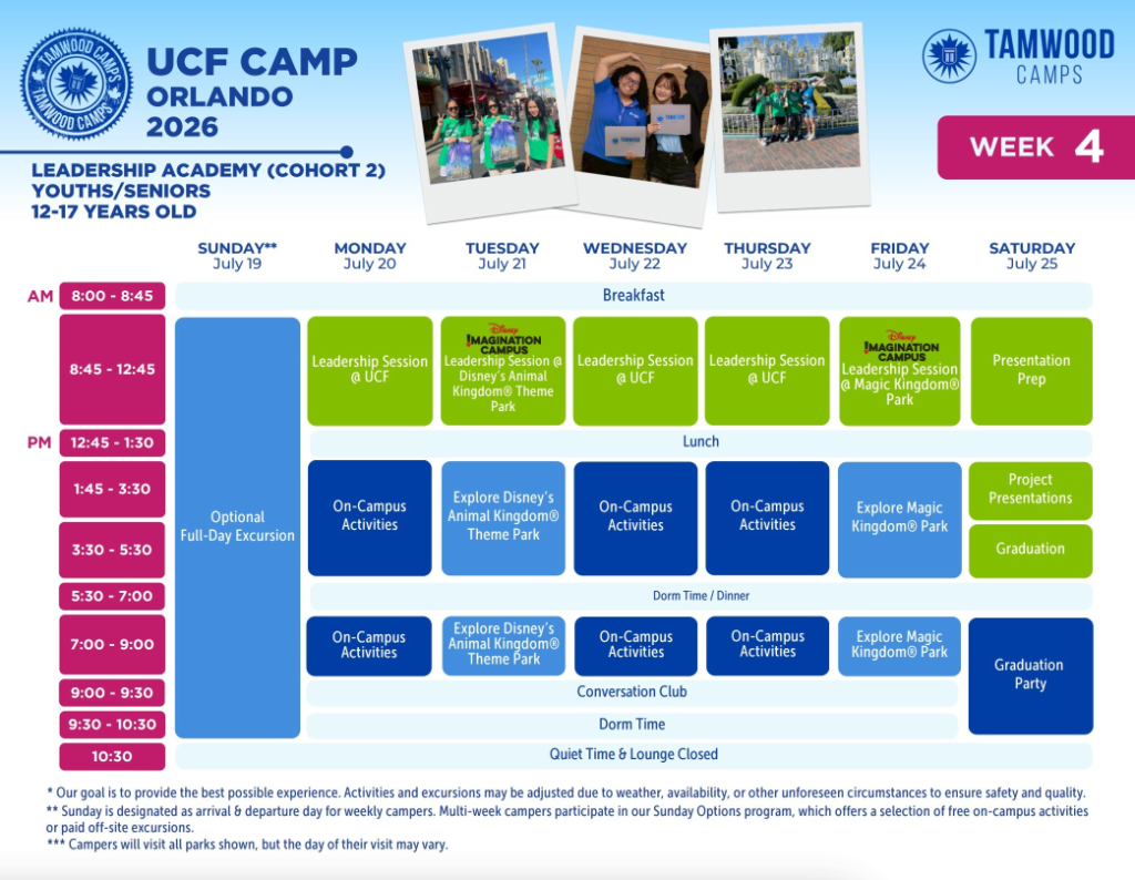 IEC Walt Disney World Summer 26